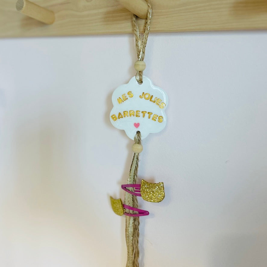 Barrettes "Chat"