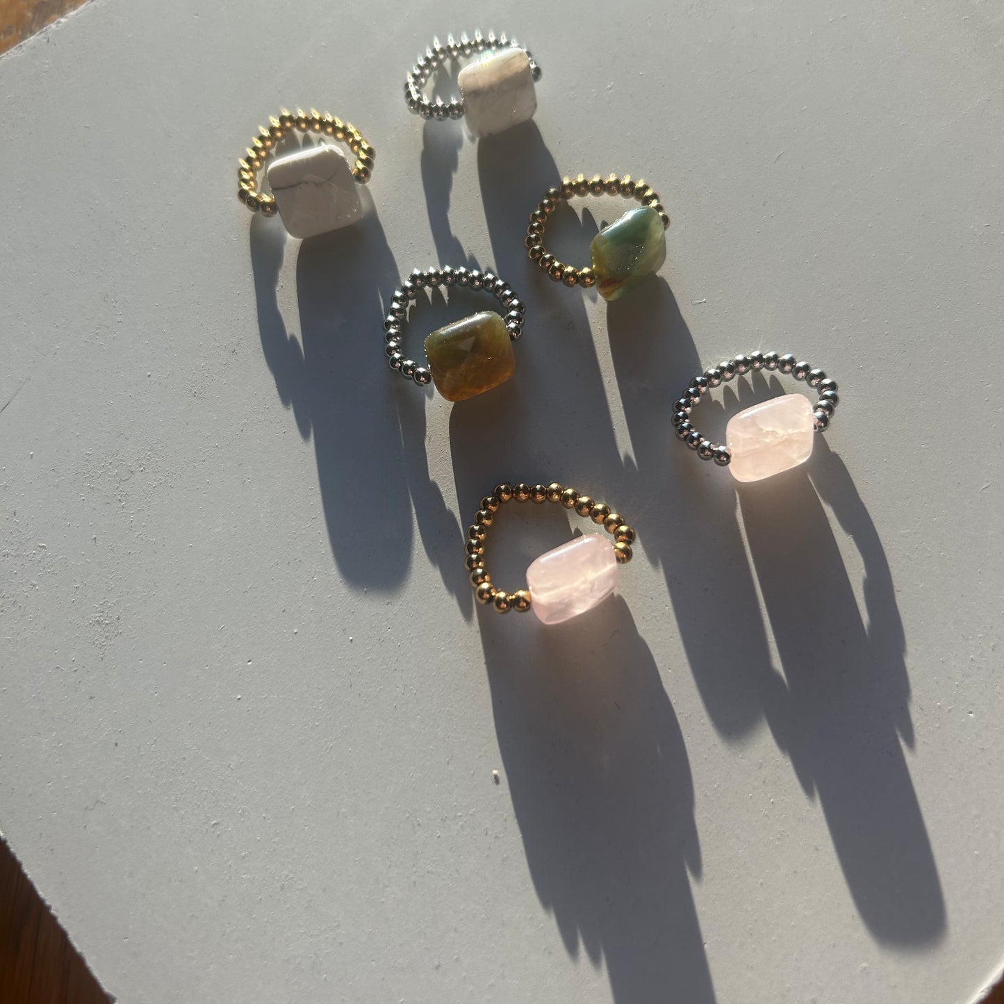 Bague "Gemme Mon Carré"