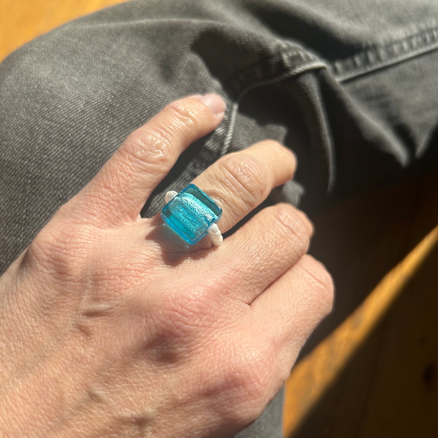 Bague " Verre"