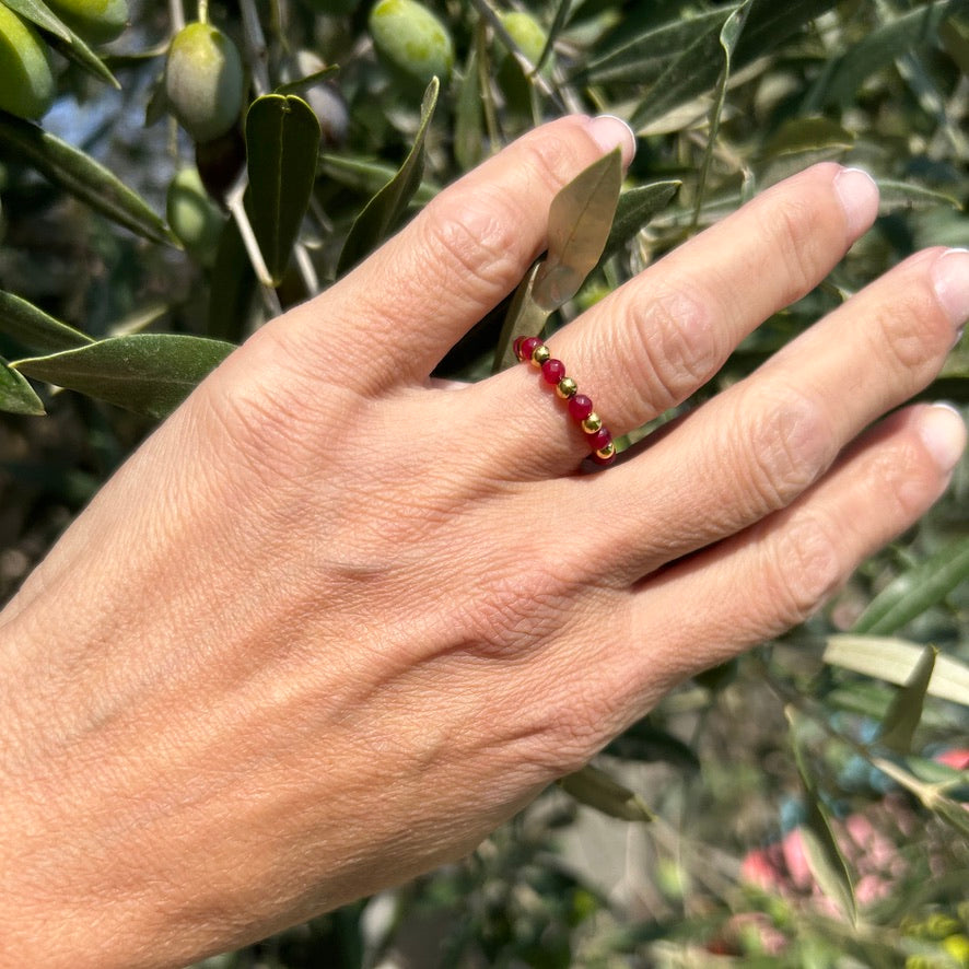 Ma bague "Perles Précieuses"