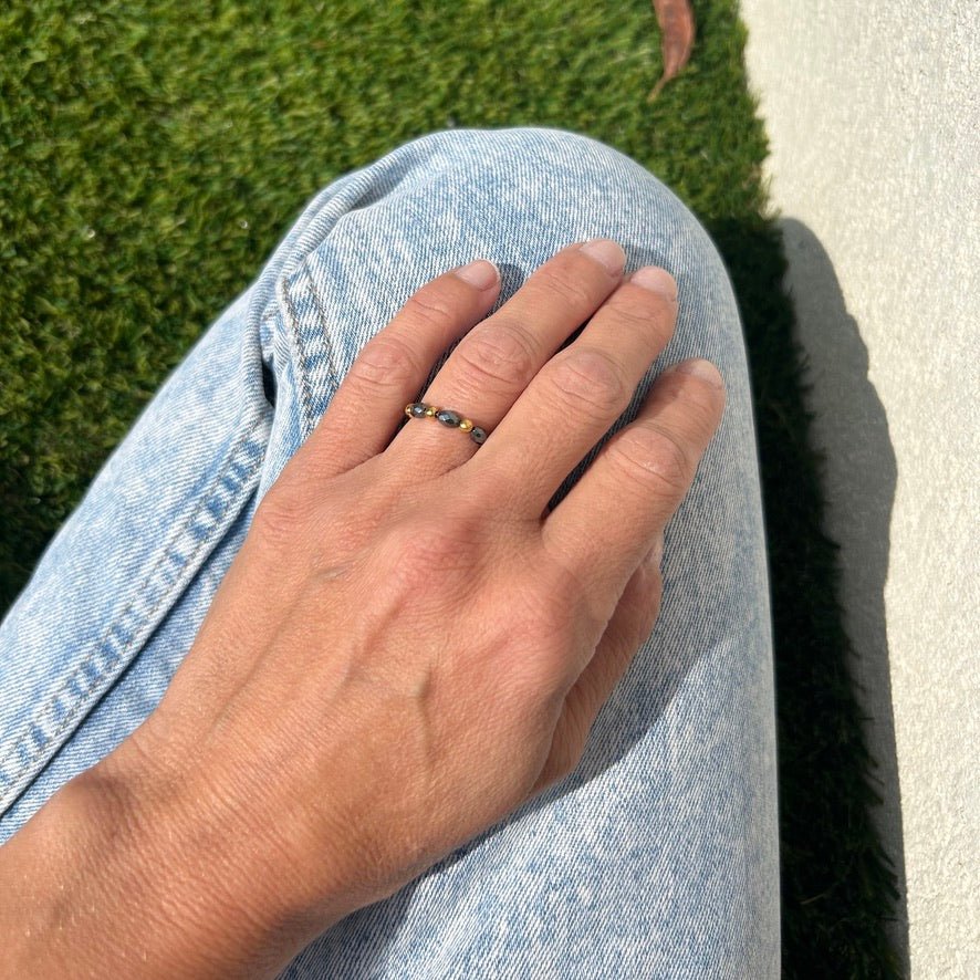 Ma bague "Hématite"