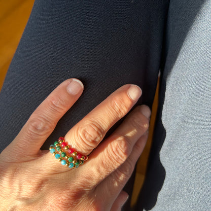 Ma bague "Perles Précieuses"