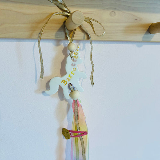 Porte-barrettes "Licorne"