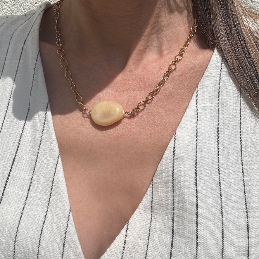 Collier "Perle interchangeable"