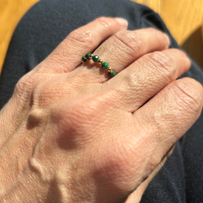 Ma bague "Perles Précieuses"