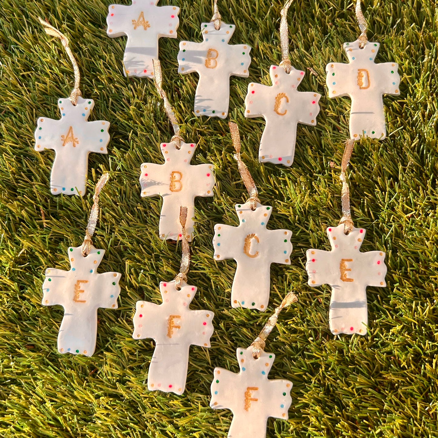 Petite croix "Initiale"