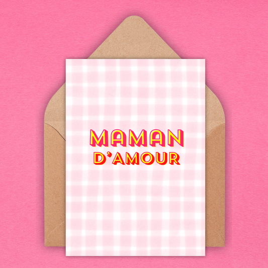 Carte "MAMAN D'AMOUR"