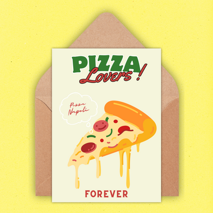 Carte "PIZZA Lovers"