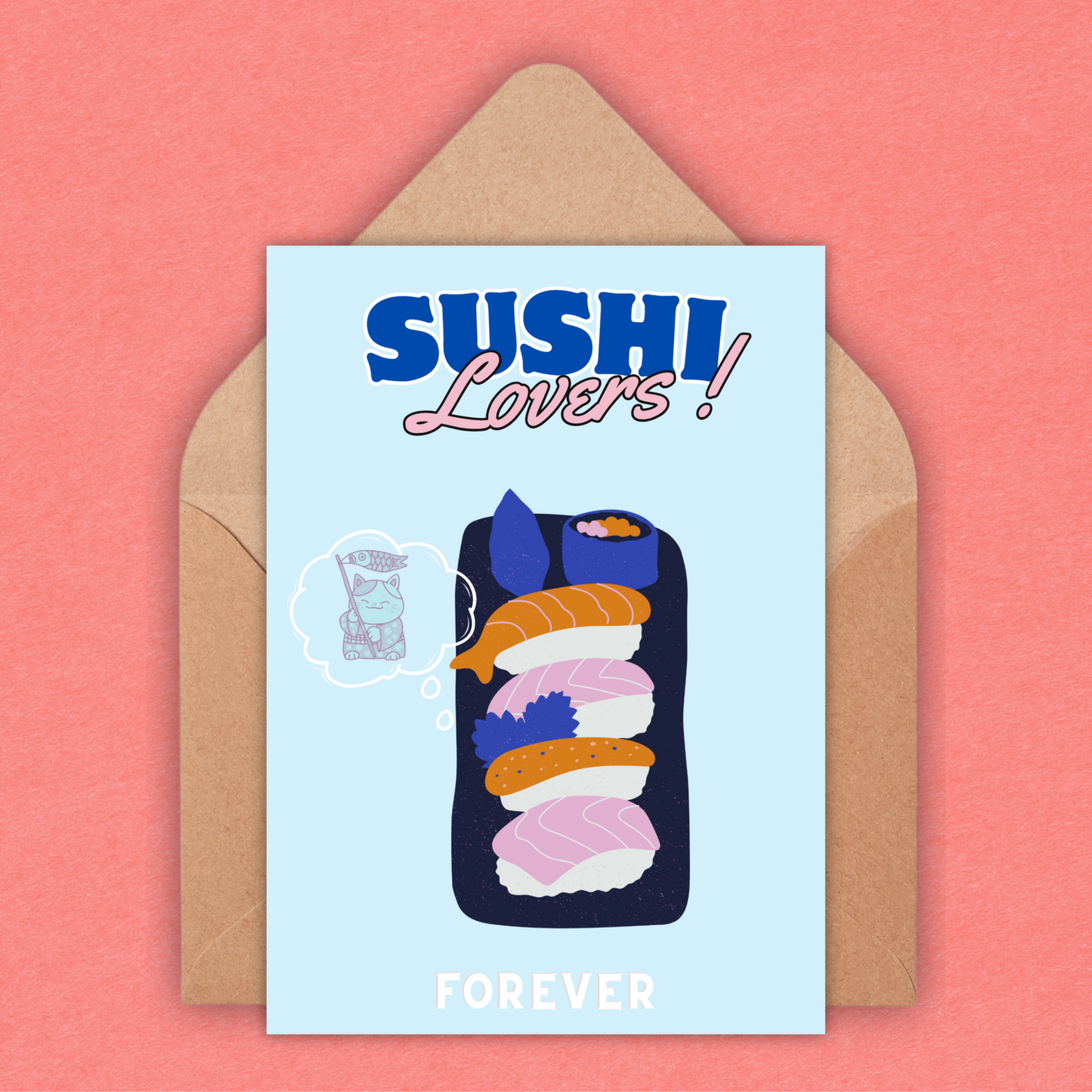 Carte "SUSHI Lovers"