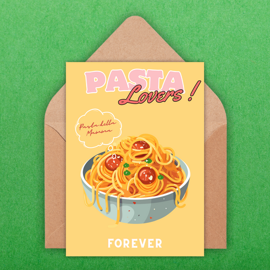 Carte "PASTA Lovers"