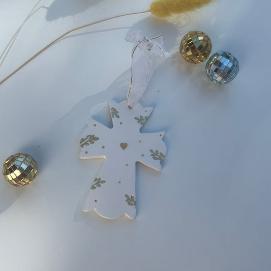 Croix "Ma jolie Feuillage"